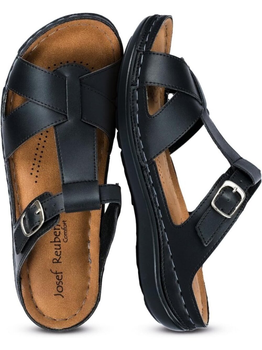 Stylish Open Toe Wedge Sandals for Women - Comfortable Buckle Design, Perfect
